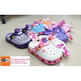 Adda.รองเท้าเด็ก​ หัวโต รัดส้น​ โพนี่​ ลิขสิทธิ์แท้  เบอร์8-3 55U05