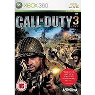 แผ่น XBOX 360 เกมส์ Call of Duty 3 ใช้กับเครื่องแปลงระบบ RGH