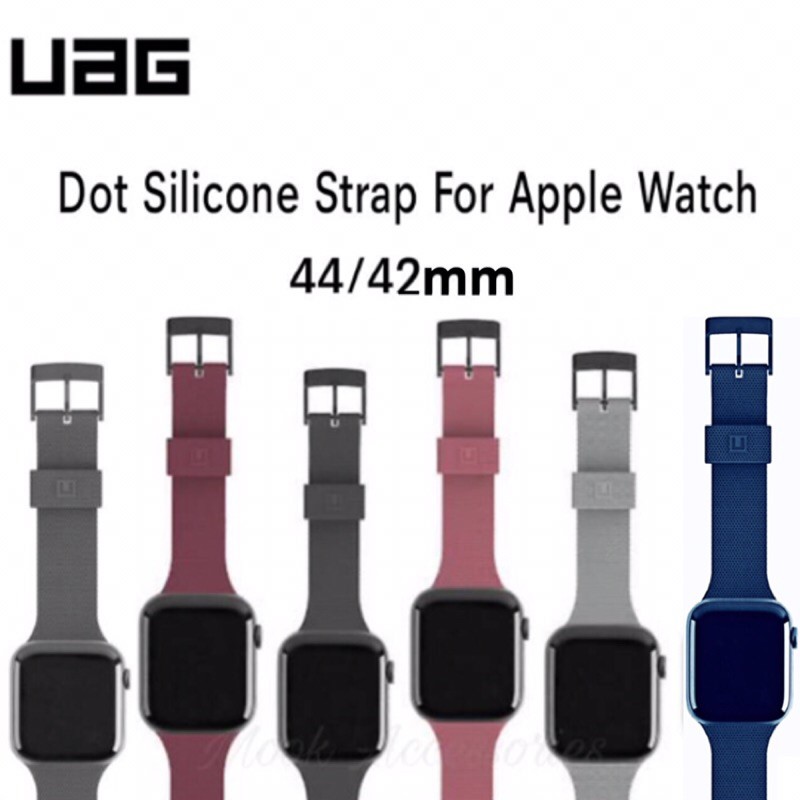 UAG DOT SILICONE STRAP FOR APPLE WATCH  SIZE 44/42mm สายซิลิโคนนาฬิกาข้อมือ