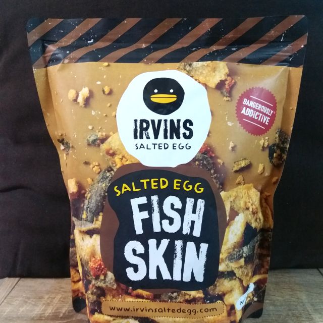 Irvins Salted Egg Fish Skin หนังปลาทอดไข่เค็ม