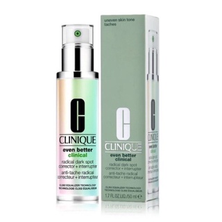 เซรั่ม Clinique Even Better Clinical [ Radical Dark Spot Corrector + Interrupter ] - 50ml.