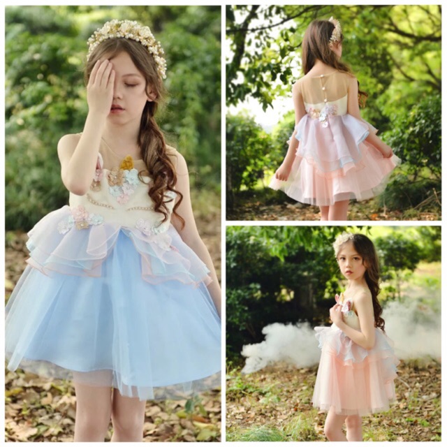 Atom Shop ชุดยูนิคอร์น ชุดเด็ก ชุดเดรสเด็ก ยูนิคอร์น Unicorn Dress