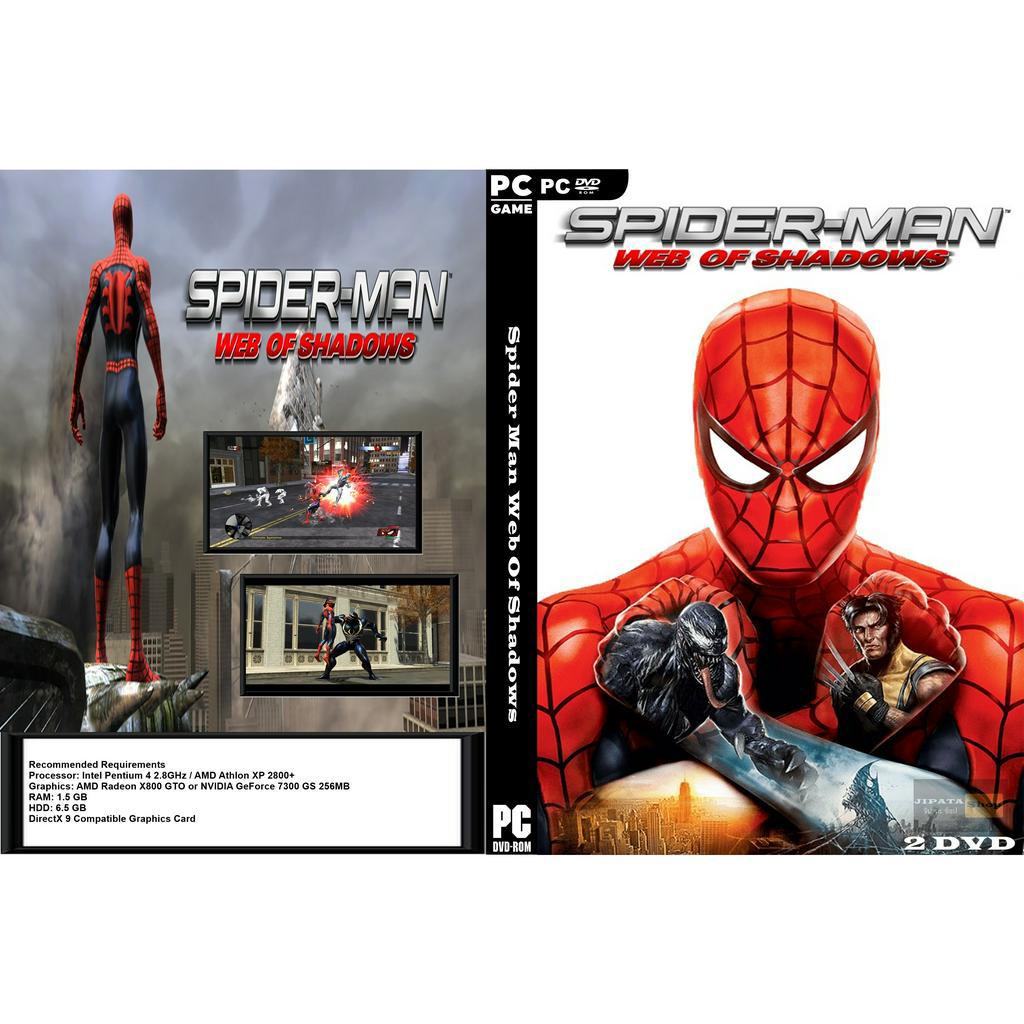 แผ่นเกมส์ PC Spider Man Web Of Shadows (2DVD)