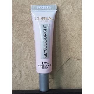 7.5ml LOreal Paris Glycolic-Bright ACID Serum 1.0% เซรั่มแอซิด บำรุงผิวให้แลดูโกลว์ ขนาด