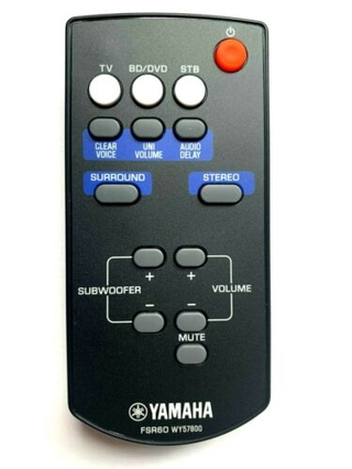 รีโมตคอนโทรล สําหรับ yamaha Sound WY57800 YAS101BL FSR60 WY57800 ATS1010 YAS101