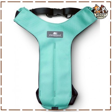 Robin Egg Blue สายรัดอกสุนัข สายจูงสุนัข - สี Mint Sleepypod Clickit Sport -  Size (S) Small