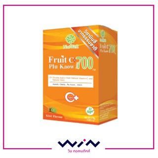 NatWell Fruit C+700 Plu Kaow แนทเวลล์ ฟรุต ซี พลูคาว (1กล่อง 10 ซอง)