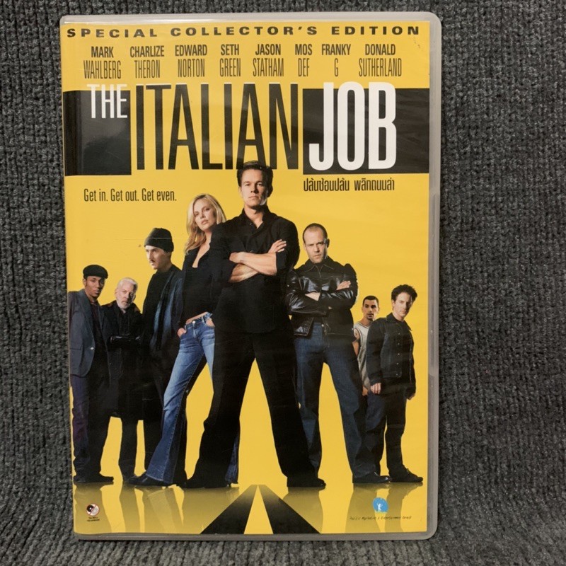 The Italian Job / ปล้นซ้อนปล้น พลิกถนนล่า ( dvd)