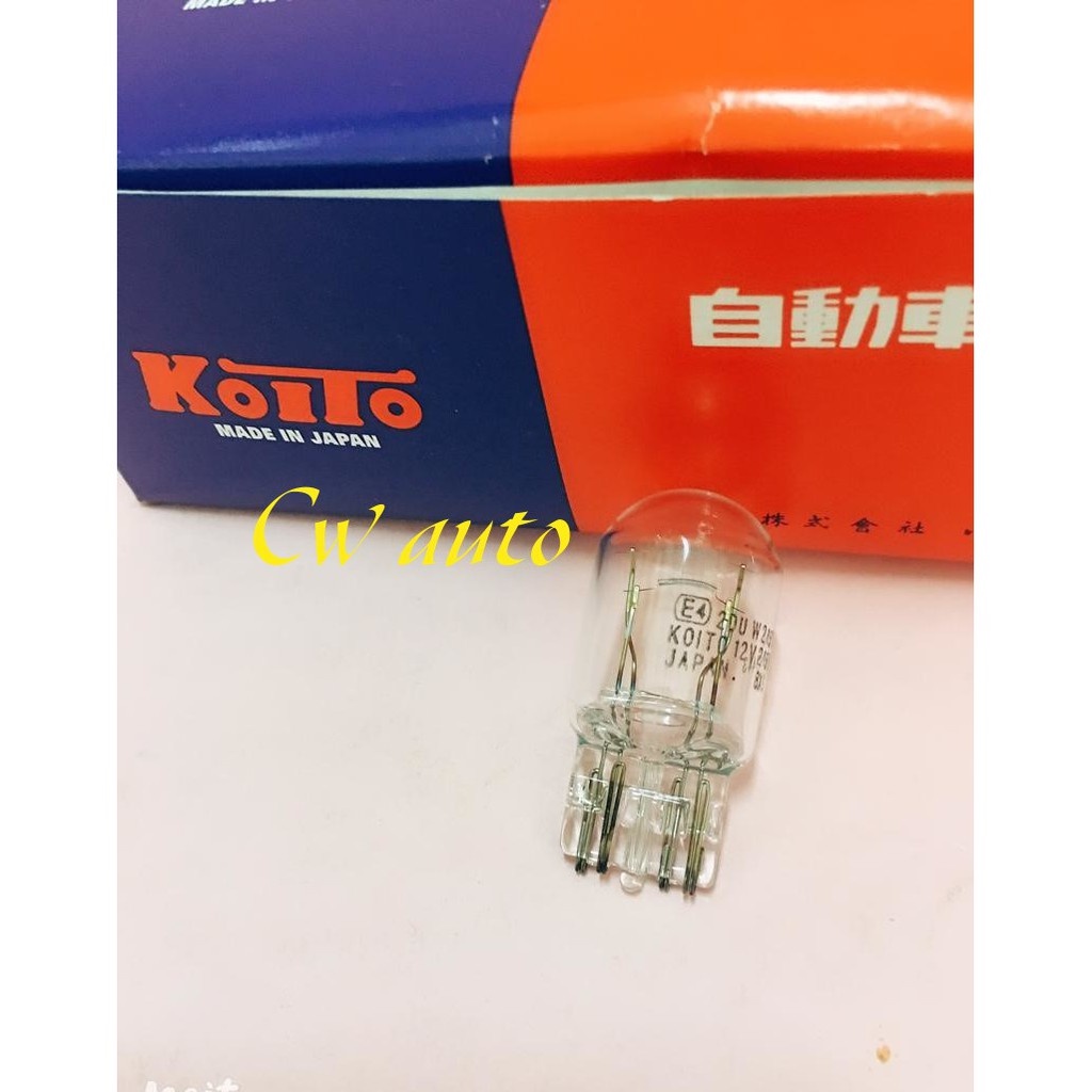 KOITO BULB 1891 T20 1016 12V.21/5W DOUBLE WIRE BULB REAR BRAKE LAMP