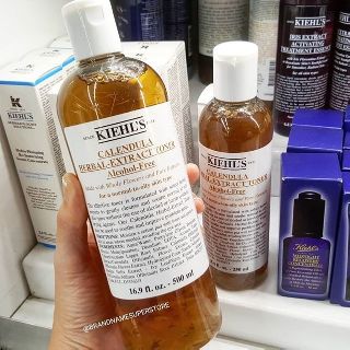 (แท้ 100% จาก KingPower) พน้อมส่ง!! Kiehls Calendula Herbal Extract Toner Alcohol Free 250ml/500ml