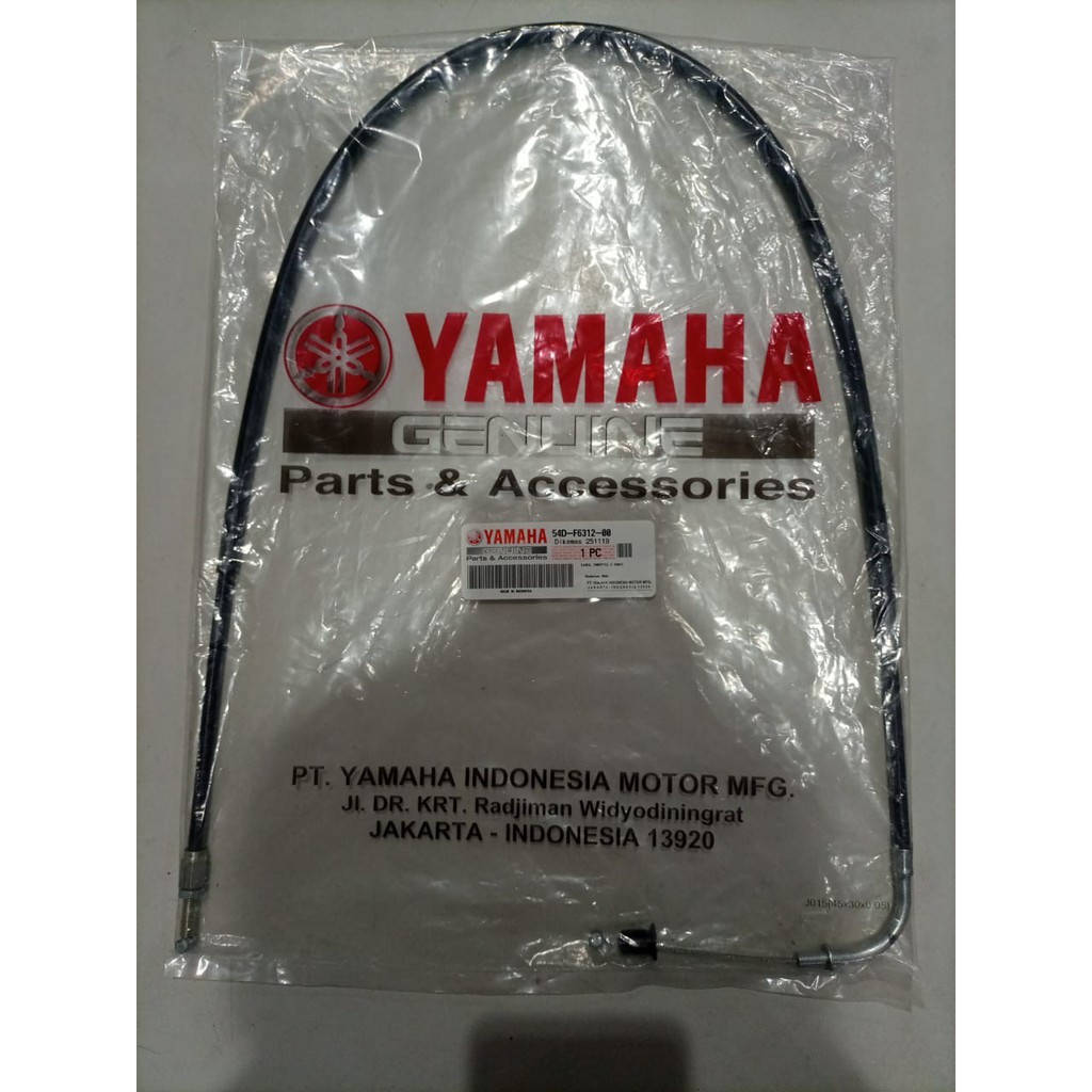 ORIGINAL YAMAHA SCORPIO Z GAS CABLE SET/CABLE THROTTLE 2 (54D) 54D-F6312-00