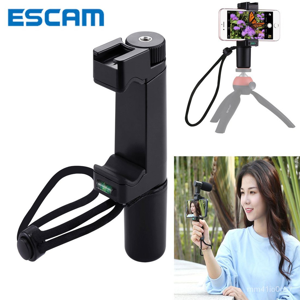 Ready StockESCAM Handheld Grip Selfie Rig Stabilizer Tripod Adapter