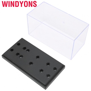 Windyons Phonograph Head Storage Box Headshell Cartridge Keeper Nobsound