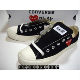 [ของแท้ พร้อมส่ง] Play Converse Chuck Taylor All Star 70 Low (Black)