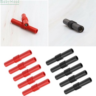 【Big Discounts】10x Insulated 4mm Banana Female to Female Jack Socket Connector Adapter Coupler#BBHOOD