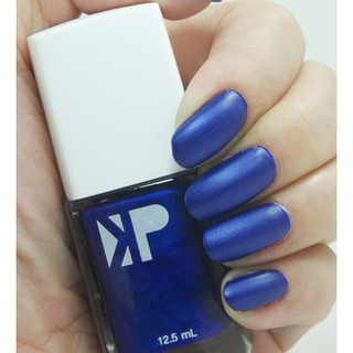 KP Premium Nail Polish | Double Matte | Royal-ty Blue (DM008) | ยาทาเล็บแบบด้าน | สีน้ำเงินเข้มรอยัล |