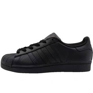 รองเท้า ADIDAS ORIGINALS SUPERSTAR SHOES FULL BLACK 36—45