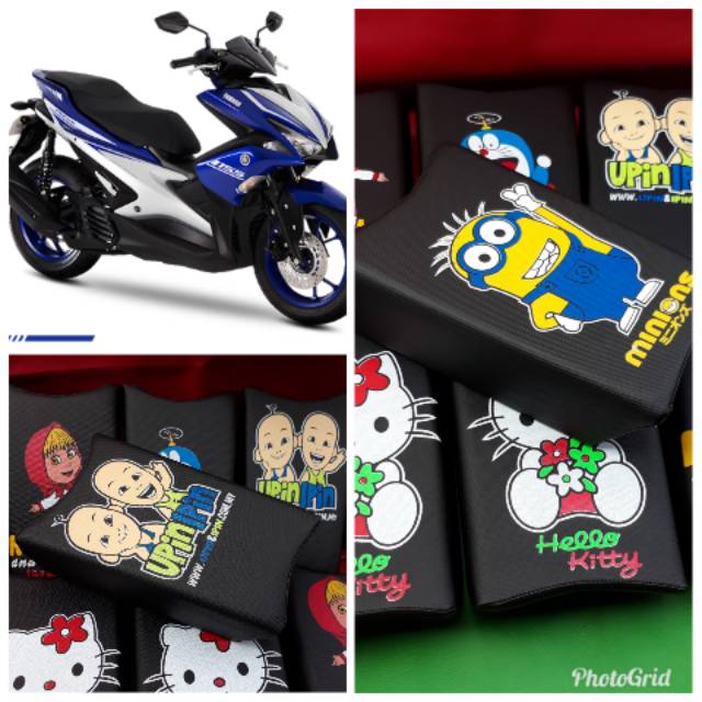 เบาะซ้อนท้ายเด็ก Yamaha aerox พร้อมรูปภาพ motif