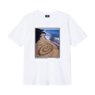 เสื้อยืดพิมพ์ลายแฟชั่น เสื้อยืด พิมพ์ลาย STUSSY LAND ART