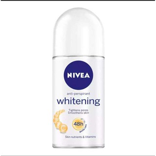 นีเวีย ลูกกลิ้ง ผู้หญิง ขวดใหญ่ 50มล. Nivea roll on whitening