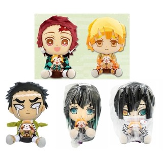 🔥SALE🔥  Kimetsu no Yaiba x Rascal Collabo BIG Plush 25cm ตุ๊กตา ดาบพิฆาตอสูร