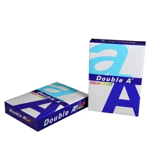 Double A (ดับเบิ้ล เอ) กระดาษถ่ายเอกสาร Color Print A4 90แกรม 1 รีม/ 500 แผ่น