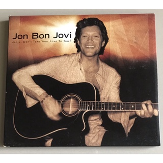 ซีดีซิงเกิ้ล ของแท้ มือ 2 สภาพดี...250 บาท “Jon Bon Jovi”ซิงเกิ้ล“Janie, Dont Take Your Love To Town”*หายากMade in EU*