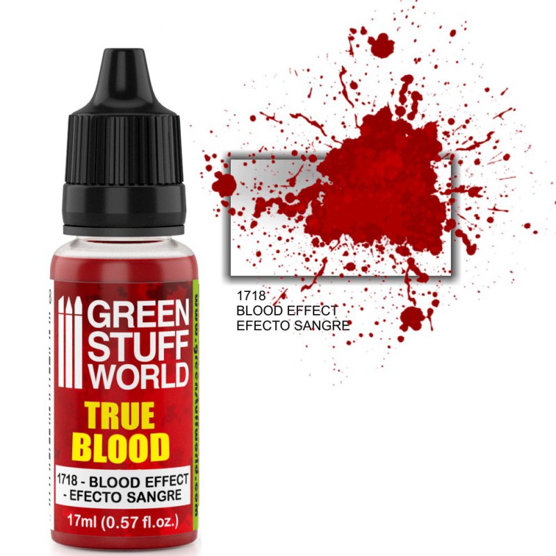 สีเลือด Blood effect ใช้สำหรับโมเดล warhammer figure model
