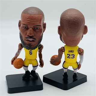 ฟิกเกอร์ตุ๊กตาบาสเก็ตบอล NBA Lakers Player 6 Lebron James