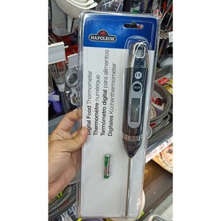 ecook อุปกรณ์เบเกอรี่ ที่วัด อุณหภูมิ ยาว 12นิ้ว maxtong napoleon digital themometer
