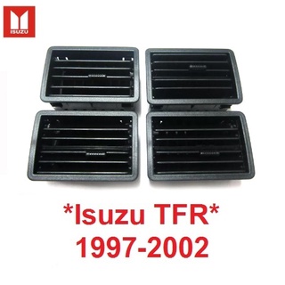 1ชุด#R017  ช่องแอร์  ISUZU TF TRF RODEO 1997- 2002 อีซูซุ รุ่นมังกรทอง TFR แอร์ ช่องปรับแอร์ ชุดแอร์ กรอบแอร์ บล็อคแอร์