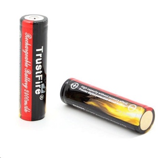 Trustfire ถ่านชาร์จ 3.7v 900 mAh ขนาด AA (2 ก้อน)