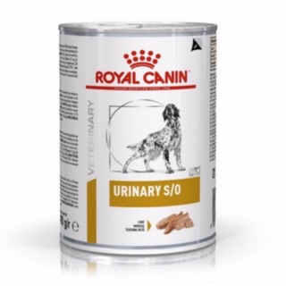 Royal canin Urinary S/O อาหารสุนัขแบบเปียกสูตรโรคนิ่ว 410 กรัม