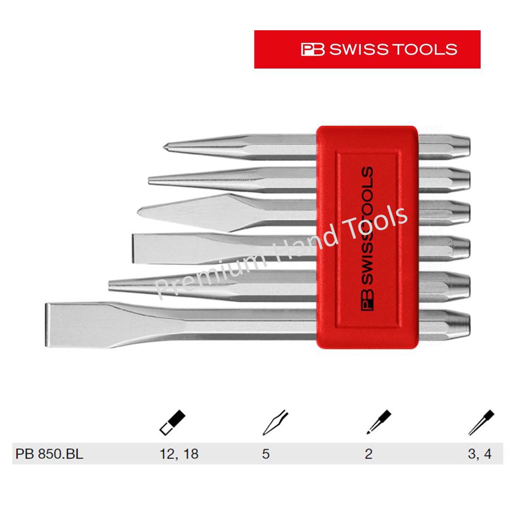 PB SWISS TOOLS 873CN ポンチセット(パック) - 手動工具