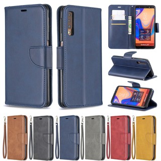 Case for SAMSUNG GALAXY A7 2018 A750 XYP เคสโทรศัพท์หนัง สําหรับ