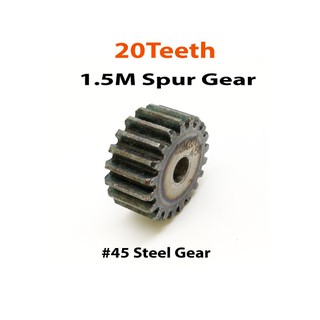 เฟืองเหล็ก ชนิด 1.5M Spur Gear 20Teeth Steel