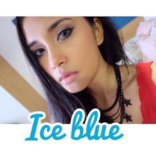 คอนเเทคเลนส์สายตาปกติ สี Ice blue