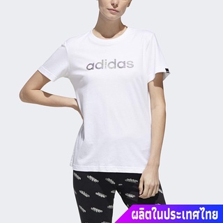 Adidasเสื้อยืดผู้ชาย Adidas Womens Embroidered T-Shirt AdidasMens Womens T-shirts~Q7