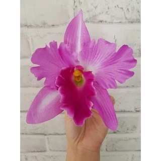 หัวดอกแคทรียา สีม่วง (ถ่ายจากสินค้าจริง)ดอกไม้ปลอม ดอกไม้ประดิษฐ์ ใช้ประดับ ตกแต่ง จัดแจกัน