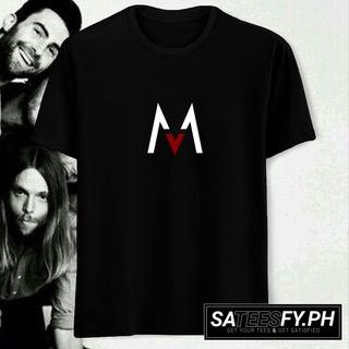 ศิลปินเพลง MAROON 5 1 TSHIRT คอกลมผ้าฝ้าย XS ถึง XXL UNISEX เอเชียขนาด 7 สี [&lt;Y