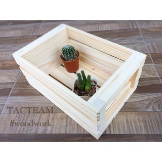 ใส่โค้ด SOME9 ลดอีก | กล่องไม้สน (ขึ้นข้าง) Mini-Furniture ผลิตและจัดจำหน่ายโดย...TACTEAM #‎woodwork‬