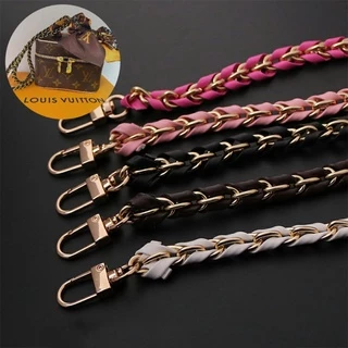 สายกระเป๋า สายหนังpu พันโซ่ 🌈โซ่เปียถัก woc strap 🌈