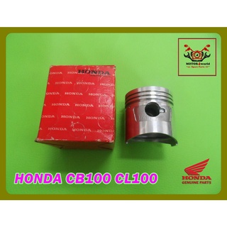 HONDA CB100 CL100 PISTON SET size 0.25 "GENUINE PARTS" // ลูกสูบ รถมอเตอร์ไซค์ ของแท้ ขนาด 0.25 รับประกันคุณภาพ