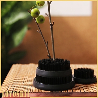 Ikebana Kenzan Flower กบ arrangment Black 50 มม. ( 2 นิ้ว ) Dia