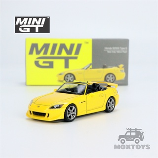 ใหม่ โมเดลรถยนต์ ไข่มุก สีเหลือง GT 1:64 Honda S2000 Type S