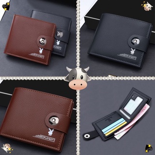 【กระเป๋าผู้ชายพร้อมส่ง】 fashion กระเป๋าสตางค์ กระเป๋าเงินมาใหม่ รุ่น wallet