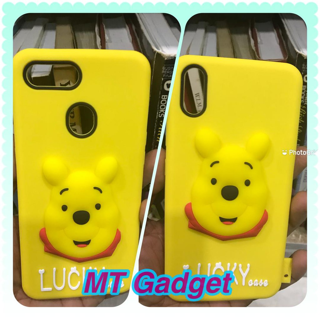 Huawei Nova 5T Y9prime 2019 Nova 7SE 3i 2i 7i Nova 2lite Y5 2019 3D Soft Lucky Pooh Case