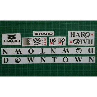 สติกเกอร์ใส ลาย BMX Haro Downtown DLX สําหรับตกแต่ง