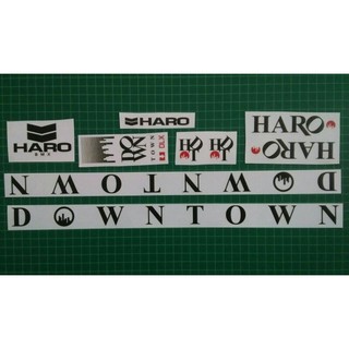 สติกเกอร์ใส ลาย BMX Haro Downtown DLX สําหรับตกแต่ง