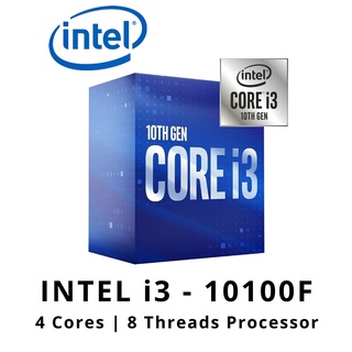 CPU (ซีพียู) 1200 INTEL CORE I3-10100F 3.60 GHz Warranty 3 - Y